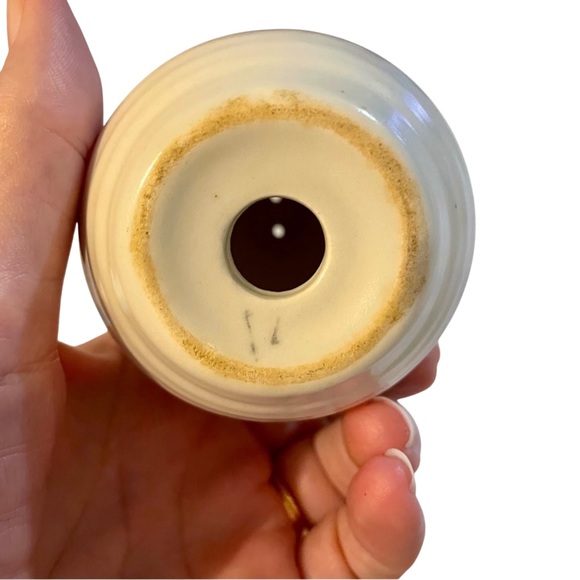 VTG METLOX POPPYTRAIL SCULPTURED GRAPE BLUE SALT And PEPPER SHAKER No Stoppers - Picture 6 of 7